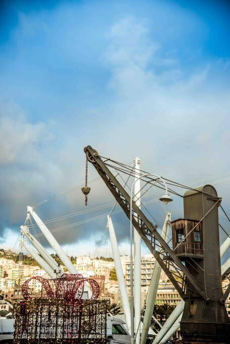 La Finestra Sul Cielo Del Porto Antico Di Genova Apartment Exterior photo